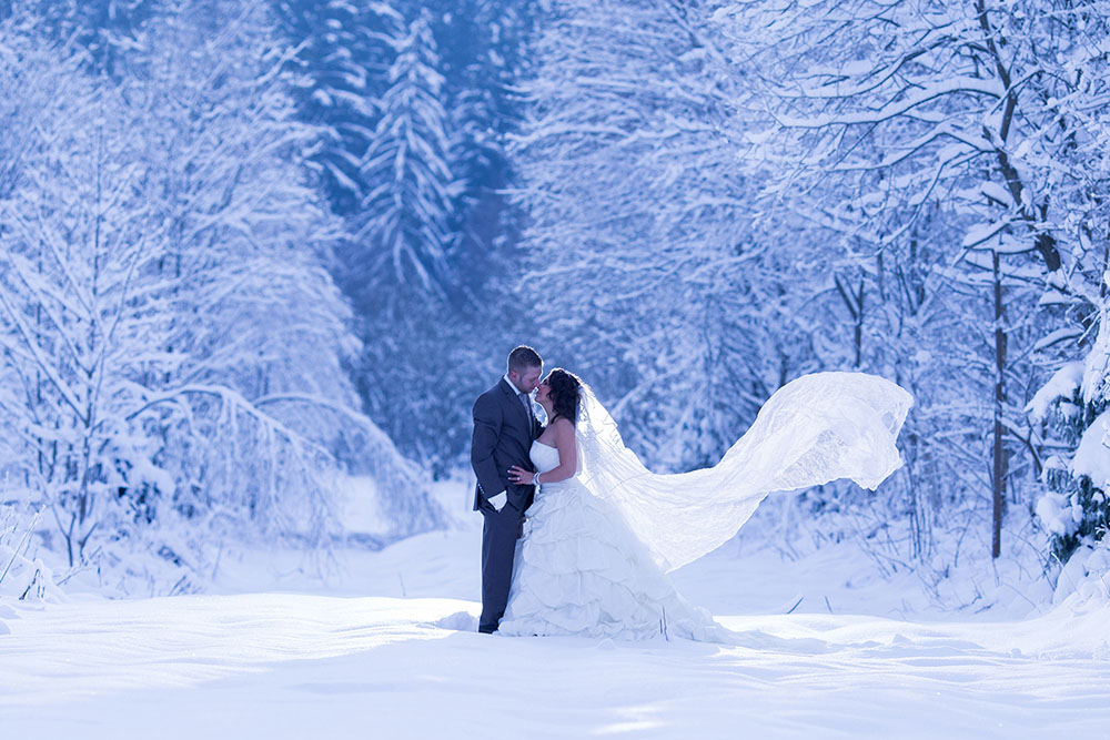 Hochzeit im Schnee, Hochzeit im Winter